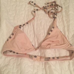Authentic Burberry bikini top